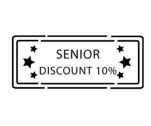 Senior Discount Badge